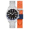 Bradner GMT Automatik Automatik 18 ATM Wasser Saphir Schwarz [SPINNAKER] Uhr, Aufzug, Beständig, Glas, Zifferblatt, SP-5121-66, Herren [Authentisch]