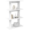 Wall Shelf Wall Mount White 56 x 20 x 90 cm Wood Based Material