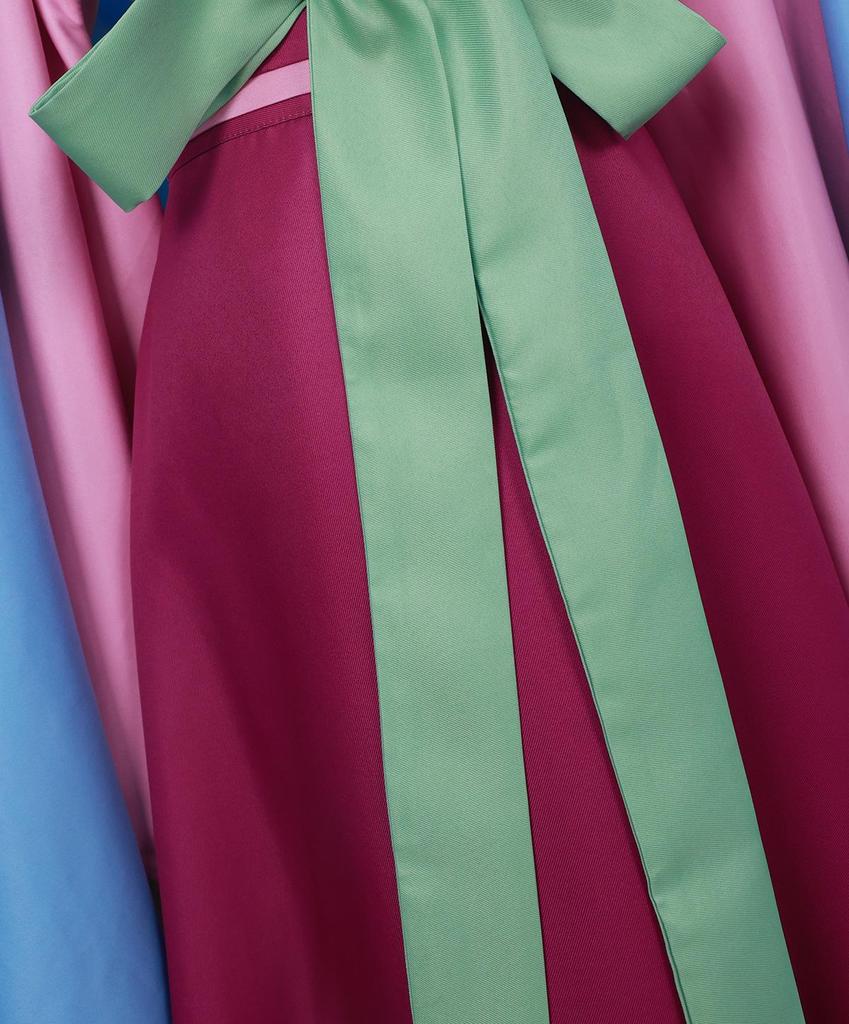 Ροζ Φόρεμα Αρχαίου Στυλ Αποθηκάριος Ημερολόγια Γυναικείο Κοστούμι Cosplay (Πλήρες σετ)