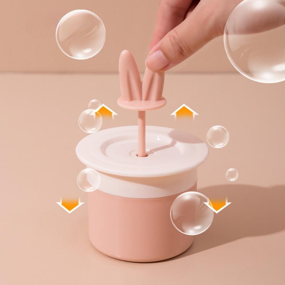 Portable Facial Cleanser Frother, PP Material Manual Foamer, Face Wash & Makeup Remover Foaming Mesh Box