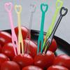 1000PCS Disposable Plastic Fruit Forks, Cake Forks, Mini Cocktail Tasting Forks, Thickened Forks for Fruits, Desserts, Cheese Cubes, Snacks