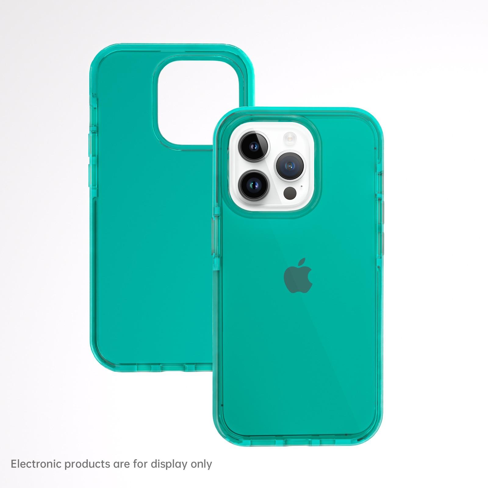 

Для iPhone 13 14 15 Pro Max Ins Прозрачный Чехол Четырехсторонний Противоударный Чехол Защитный Чехол TPU+TPE Soft Shell с Защитой От Царапин For iPhone 15 Pro