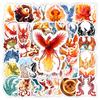 Phoenix Logo Icon Stickers Diy Kids Toy Gift Waterproof Decal For Laptop Scrapbook Luggage Bottles Diary Decorative