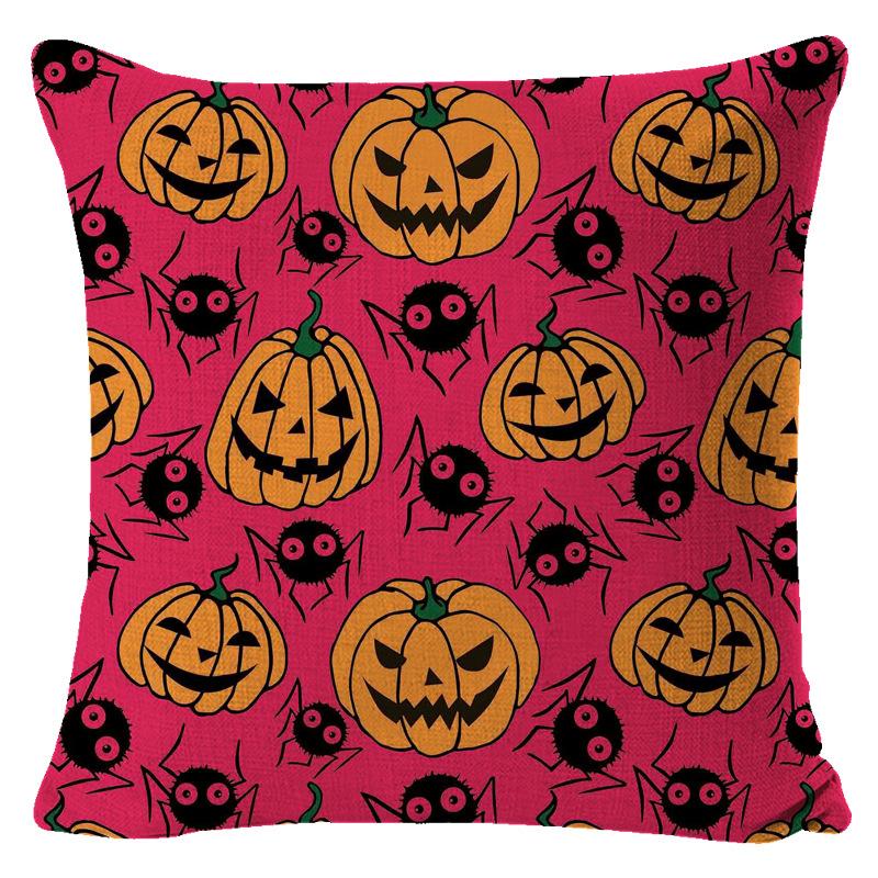 New Halloween Pillow Case Halloween Pillow Core Bed Home Decoration Bedside Cushion