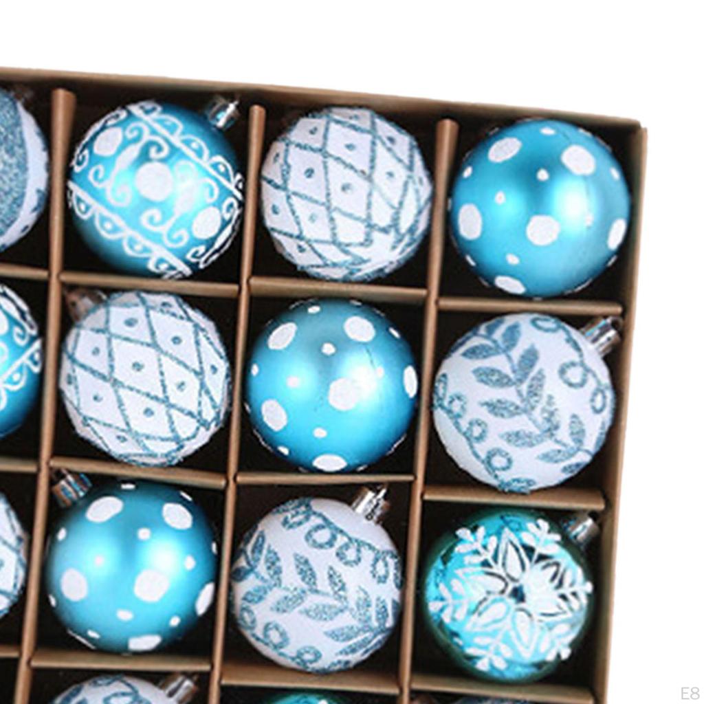 16 Christmas Balls, Hanging Decorations for Home