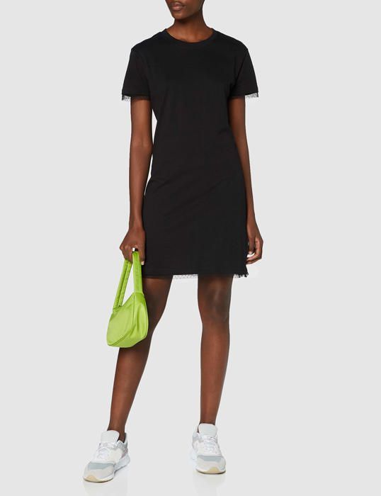 Robe Urban Classics - TB3411 - Kleid Ladies Boxy Hem Tee Dress Robe Femme