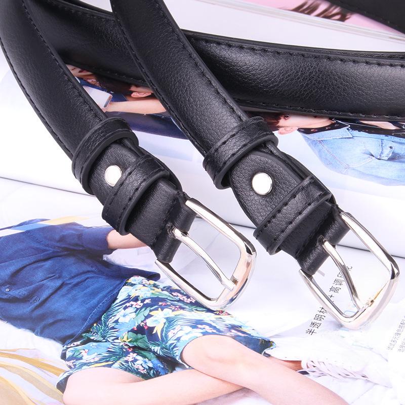 Versatile Pin Buckle Korean Belt for Women - Casual & Stylish