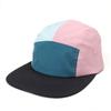 Best Selling Flat Brim Waterproof Quick Dry Nylon Plain Men Print Embroidery logo Camp  Unstructured 5 Panel Hat