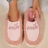 Winter Home Slippers Version Fuzzy Indoor Warm Slippers Women Comfortable Non-slip House Shoes for Women Slides Women