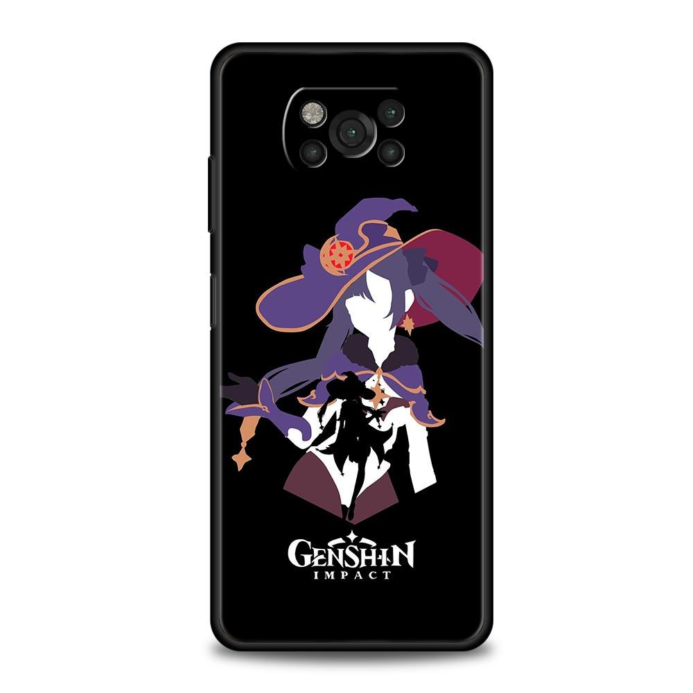 

Чехол Genshin Impact аниме для Xiaomi Mi Poco X3 NFC M3 F3 M4 X4 Pro 5G Note 10 Lite 11 11T 10T 11X 12 9T 11i, чехлы для телефонов Poco X4 Pro 5G