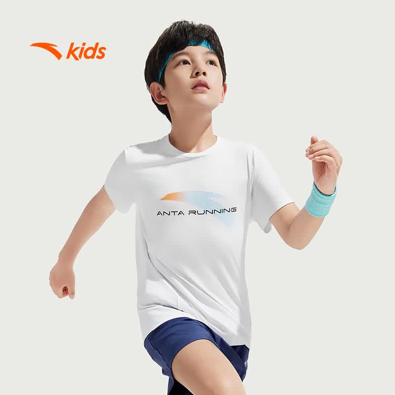 Anta Kids' Boys' Cooling Short Sleeve Sport T-Shirt