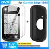 2PCS Tempered Glass + Case for Garmin Edge 1040 Screen Protector Anti-scratch Film & Soft Silicone Protective Cover Accessories