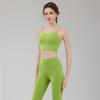 Naked Sports U-shaped Vest With Thin Shoulder Straps, Beautiful Back, Easy To Wear, Quick Drying, Breathable Fitness Camisole, Yoga Suit, Bra Set