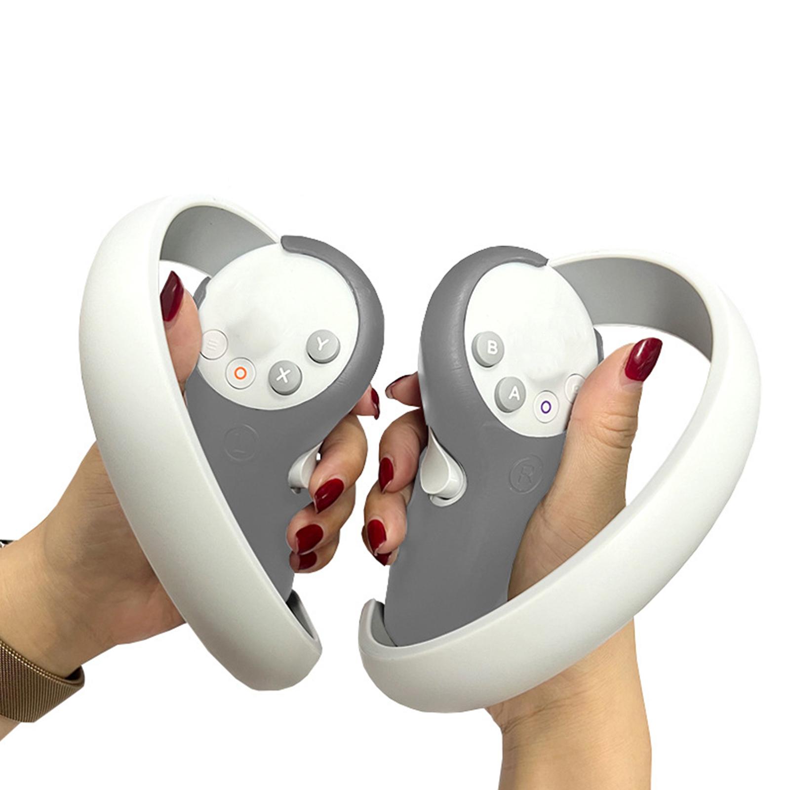 

Силиконовая ручка для контроллера с защитой от пота для Pico 4 VR Handle Controller Protector Multi Colors Controller Handles Accessories серый