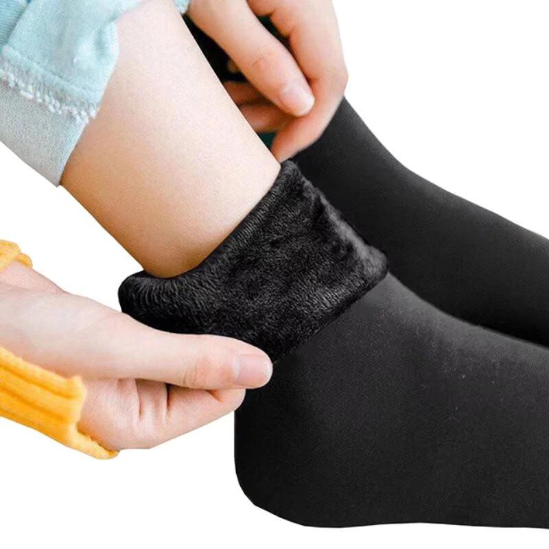 Winter Warm Thick Bottom Socks Thick And Velvet Warm Men's And Women's Cold Proof Socks Self Heating Snow Socks Floor Socks