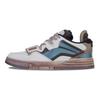 Li Ning Weiw Pro Bronze Trendy Casual Slip Resistant Durable Lightweight Low Top Skate Shoes Men Skate Shoes Blue Brown AECT059-1