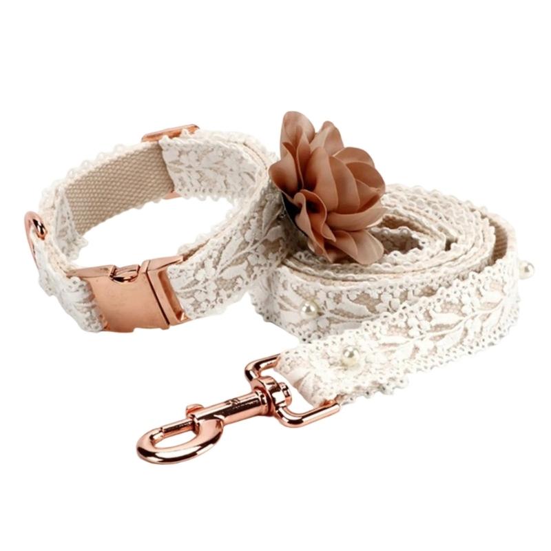 Fashion Laces Pet Harnesses Light weight Safety Harnesses Breathable Harnesses for Walking and Pet Gatherings M