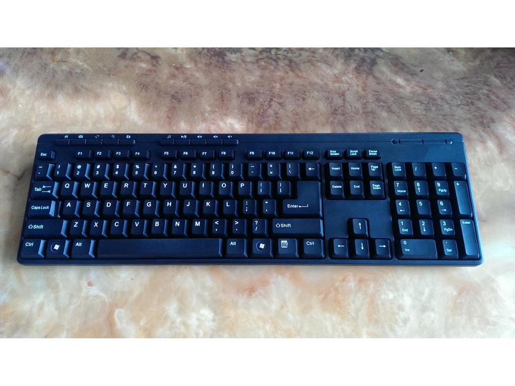 Waterproof USB Wired Keyboard: Japanese, Korean, UK, Russian, Brazilian Layouts