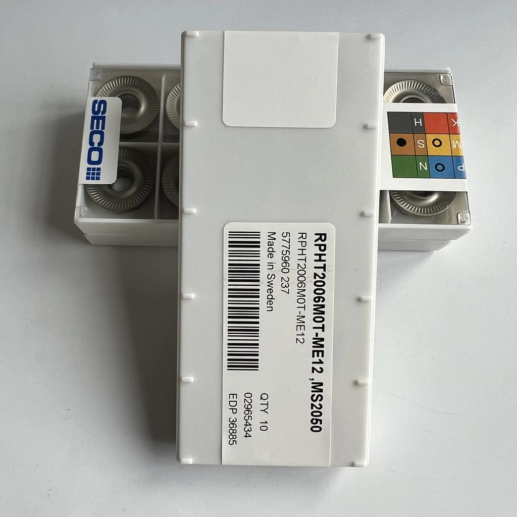 Seco / RPHT2006M0T-ME12,MS2050 /Оригинальное подлинное лезвие из сплава с ЧПУ 10 шт.