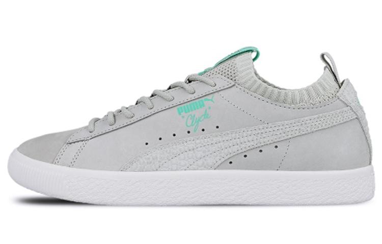 PUMA Clyde Sock Lo Diamond Supply Co Grey 365653-02 35.5