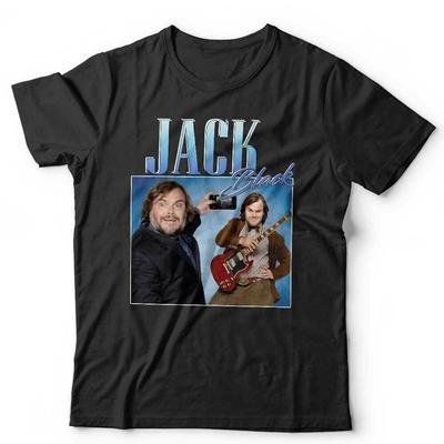 Jack Black T-Shirt Wertschätzung Unisex Hommage Throwback Junggesellenabschied Junggesellinnenabschied Lustig