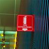 A60zfire Extinguisher Projecting Sign, Acrylic L-Shaped 6" X 6", Two-Sided With Down Arrow, Includes Screws, Home Office 4Pcs Se
