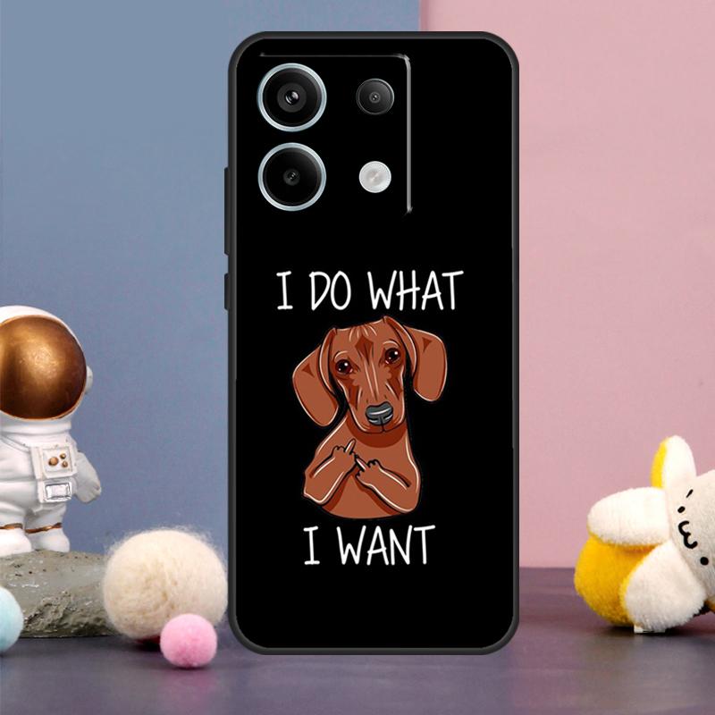 Dachshund Dackel Dog Case For Xiaomi Redmi Note 15 Pro Plus 10 11 12 13 14 Pro Redmi 15 15C 14C 10C 12C 13C Cover