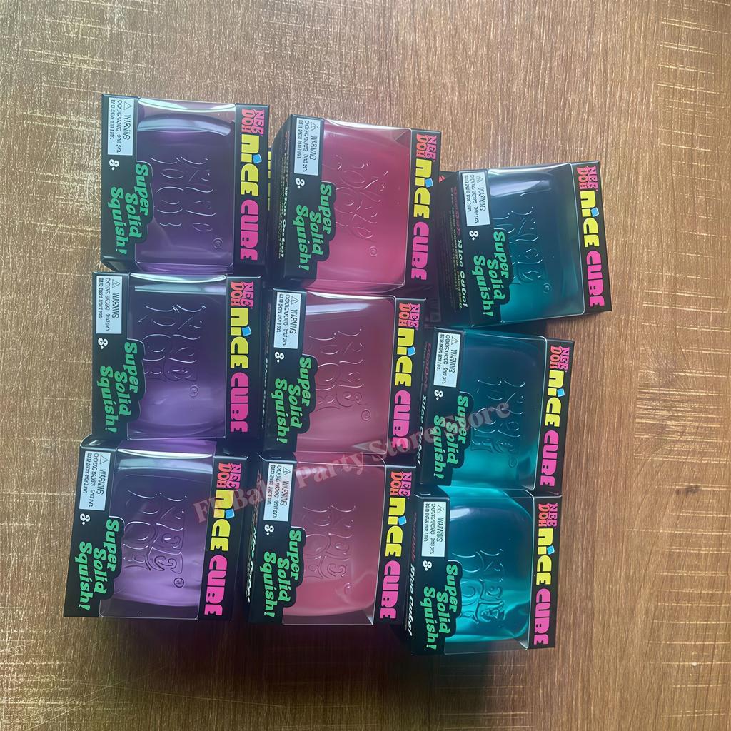 Schylling Needoh Nice Cube Sensorisches Geschenk Stressabbau Blöcke Kneten Linderung Rätsellösen Ablassen Kinder Souvenir Geschenk