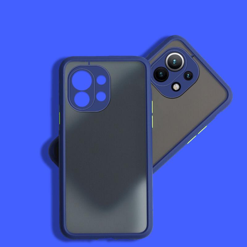 Contrasting Colors Skin Feel Case For Xiaomi Mi 11 Lite NE 5G 11T 11 Ultra Mi 12 12s 12x 12T Pro 13 Lite 13T Pro 5G Cover Fundas