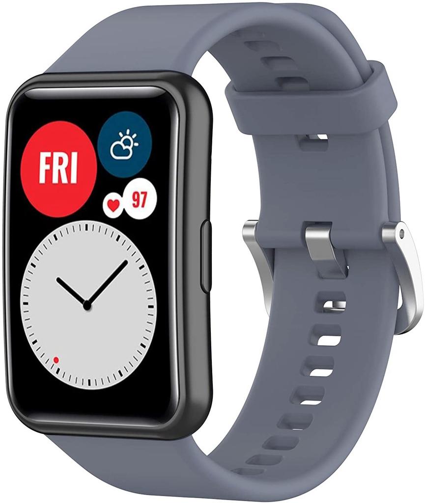 Silicone Strap For Huawei Watch Fit Original Smartwatch Replacement Band Belt Watch Accessories For Huawei Watch Fit New Corre