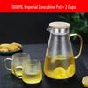High Borosilicate Glass Water Pitcher