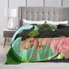 Wicked 2 Musical Movie Glinda Poster Warm Blankets Plush Throw Blanket Graphic Living Room Flannel Bedspread Sofa Bed Cover