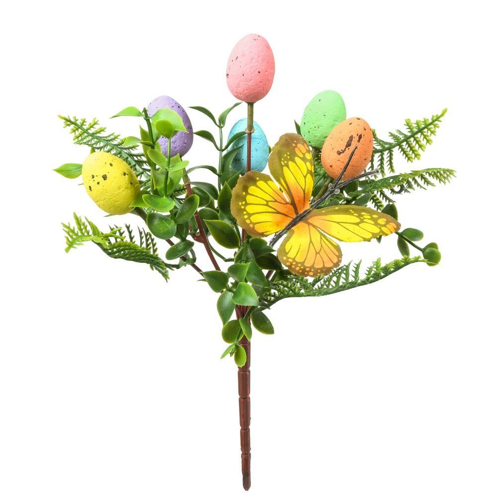 Artificial Eggs Tree Branch Foam Painting Foam Egg New Fake Plant  Festival Party