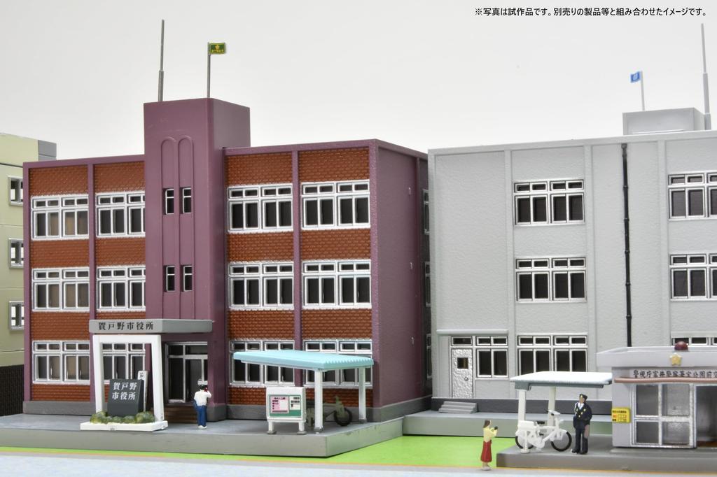 TOMYTEC Building Collection Government Office 3 Diorama Supplies 338239 112-3