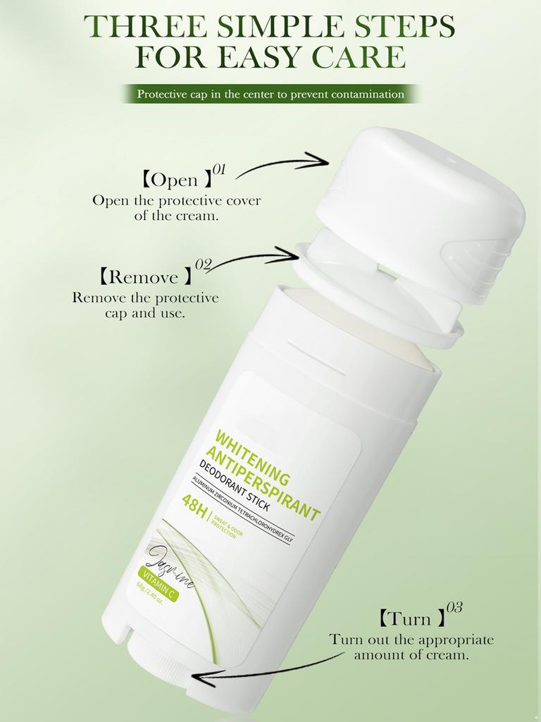 Damen Lang Anhaltender Deodorant-Stick, Alkoholfreie Formel für Frische, Schweißhemmender Schutz mit Trocknungskomfort, 48-Stunden Duft