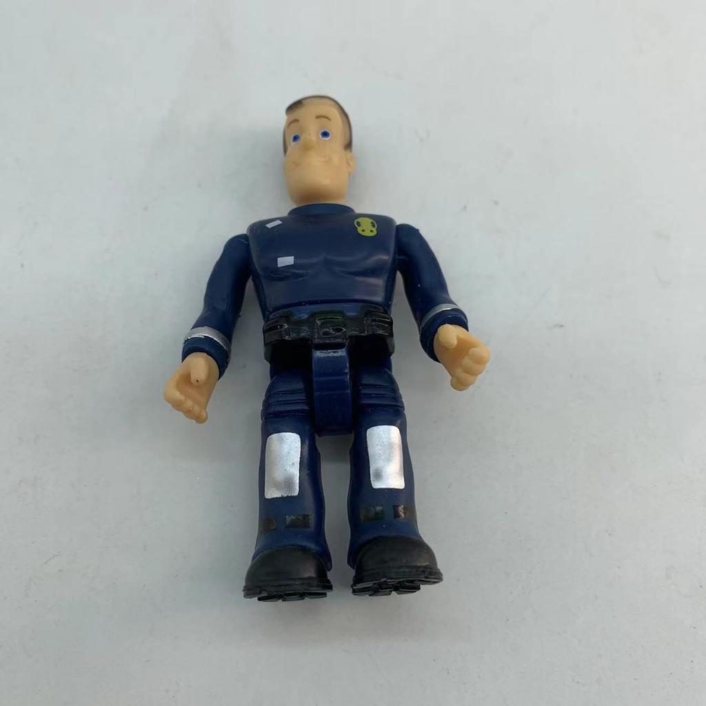 1Pcs Fireman Sam Character Colletion Model Figures Cartoon Joint Movable Firewoman Male Female Action Figuras Playthings Designed for Children