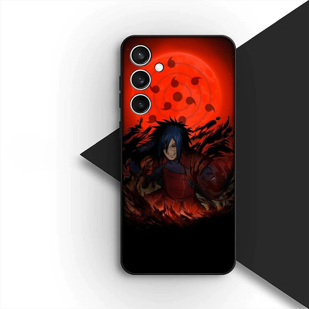 Cover for Samsung Galaxy S20 S22 S21 FE Ultra Plus A07 A17 A15 A16 A25 A57 A37 Casing Silicone Phone Case Uchiha Narutos Madara