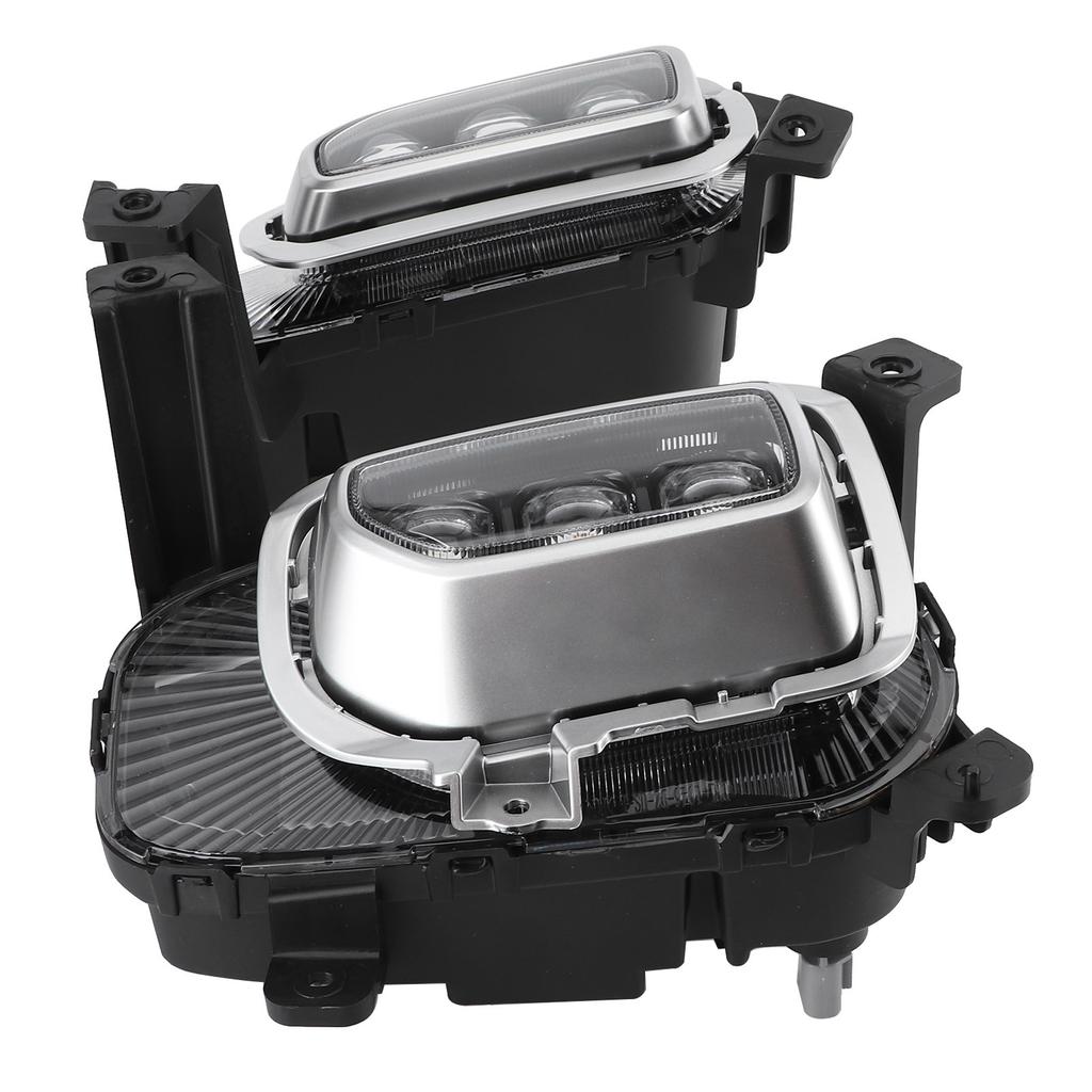 Daytime Running Light LED with Fog Lamp Cover Front Bumper Fit for Kia Seltos 2020‑2021