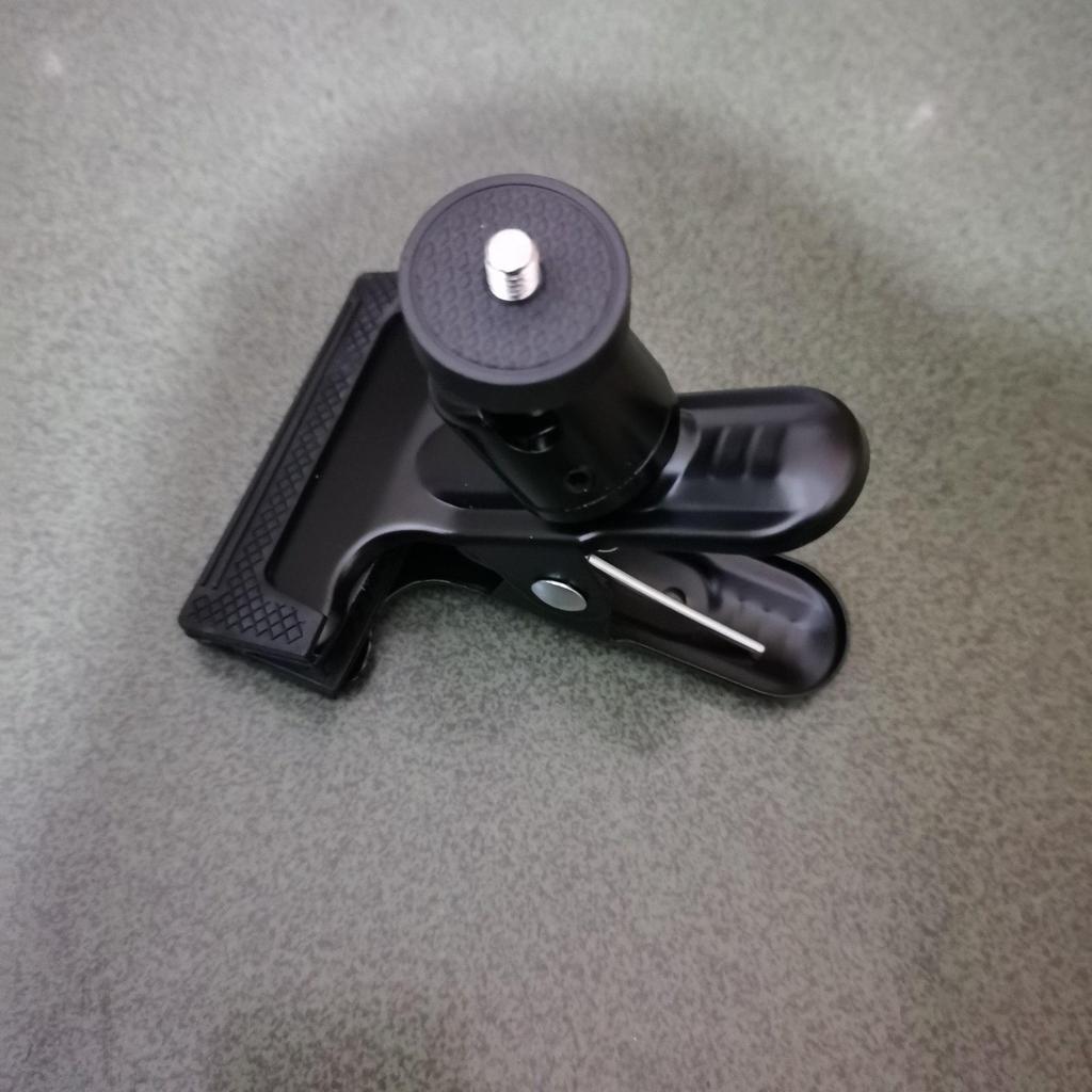 Universal Ball Head Metal Clamp for Camera & Live Streaming