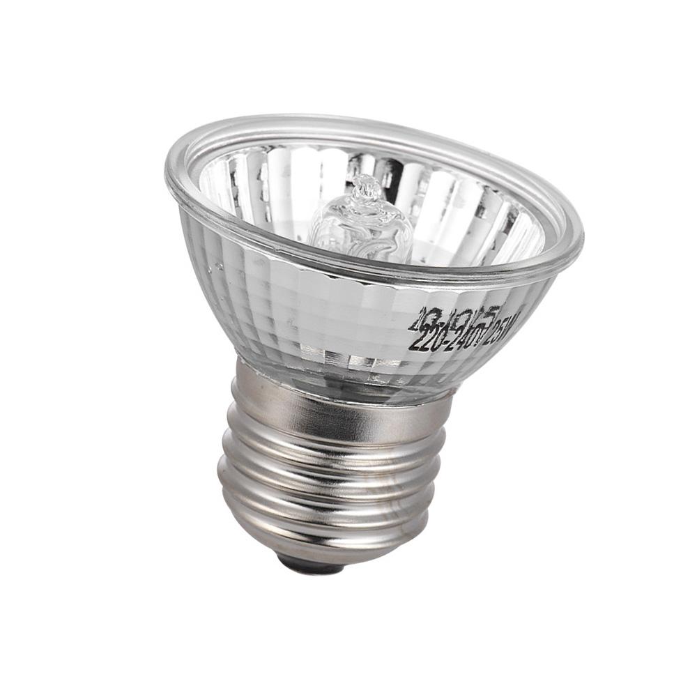 Decdeal 25W halogenová tepelná lampa UVA UVB vyhřívací lampa žárovka pro plazy Želva ještěrka