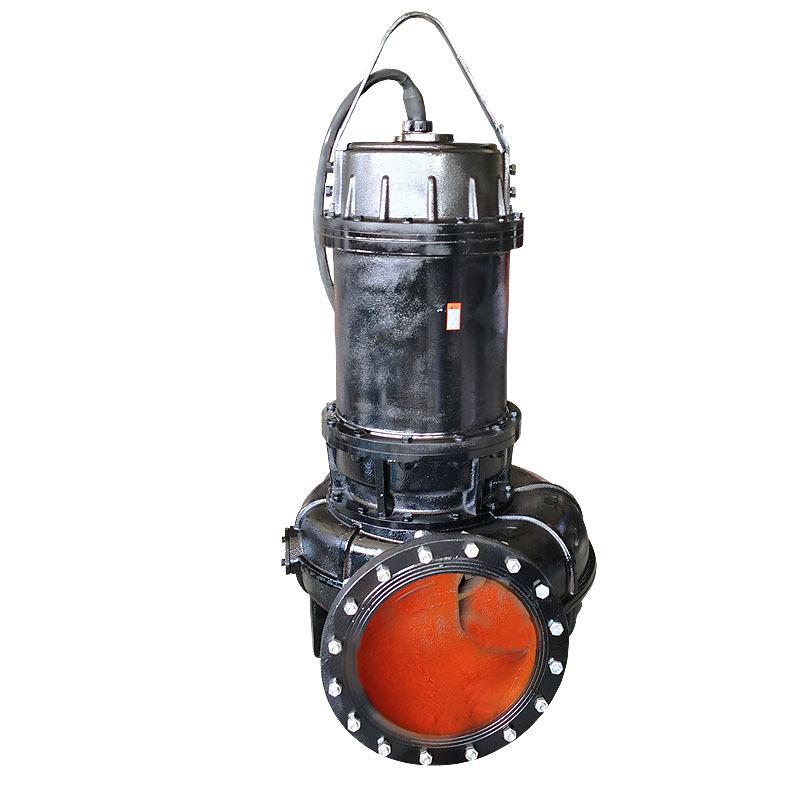 High-Power WQ Large Caliber Submersible Sewage Pump for Water and Drainage with 4-Pole & 6-Pole Options