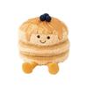 Almofada de Pelúcia Macia de Pastelaria Brinquedo Decorações Confortáveis para Quarto de Crianças Boneca Bolo Morango Limão Presente Multicolorido