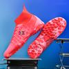 Men Football Boots Breathable Professional Turf Training Soccer Shoes Outdoor Non-slip Long Spikes Adult Futsal Football Shoes