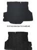 Ford Fiesta Hatchback/Sedan Rear Trunk Spare Tire Cover & Luggage Compartment Partition Mat
