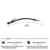 Flexible Stainless Steel Oil Dipstick For LS Engine LSX LS1 LS2 LS2 LS6 4.8L 5.7L 6.0L 6.2L
