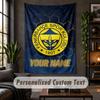 Wall Tapestry Fenerbahçe FC Print Custom Name Text Wall Hanging Home Decor