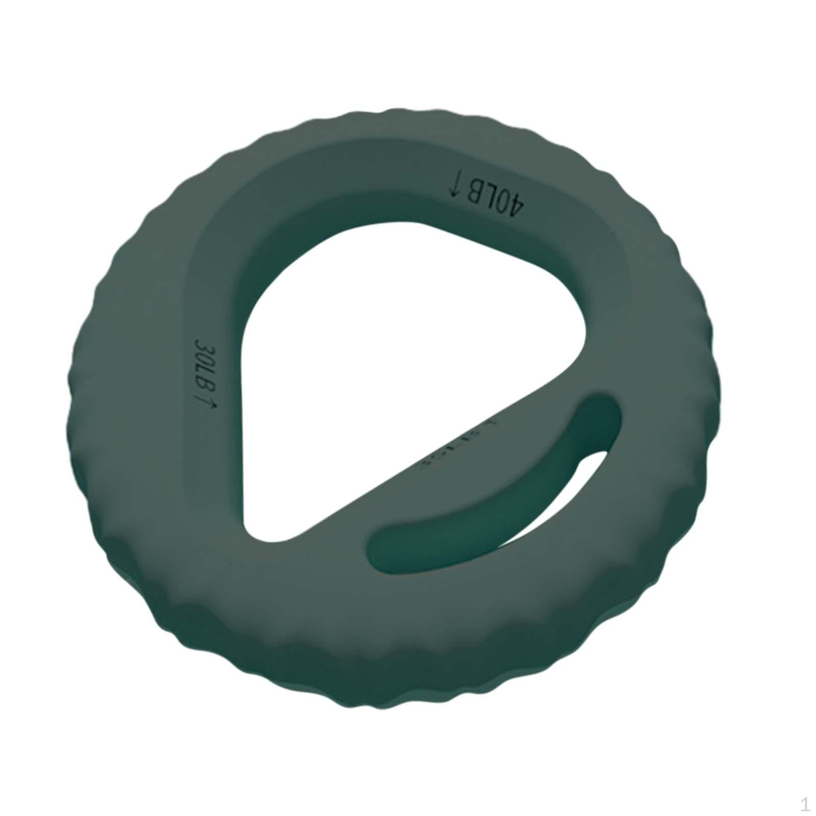 

Hand Grip Strengthener Finger Exerciser Silicone 3 Resistance Levels Strength Train for Green 60 65 70LB