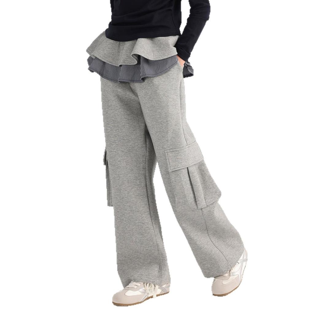 Tao Town Girls' 2025 Stylish Two-Piece Look Jumpsuit for Autumn/Spring
