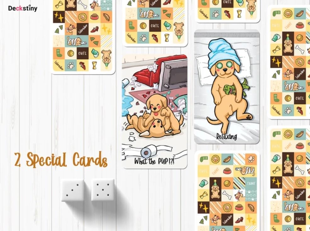 Kancharo Tarot Card Set Tarot 78pcs Labradorable Includes Japanese Tarot Card Instructions Pouch 78-Card [Labradorable (Dog Tarot) Tarot] &