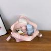 Borsa di alto valore, nuova borsa trasparente portatile a forma di stella, borsa a tracolla carina e letteraria, borsa a tracolla casual.